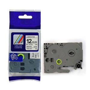 12-blanca.jpg Cinta Blanca (12mm x 8m) TZ2-S231 Extra Fuerte Compatible para Brother