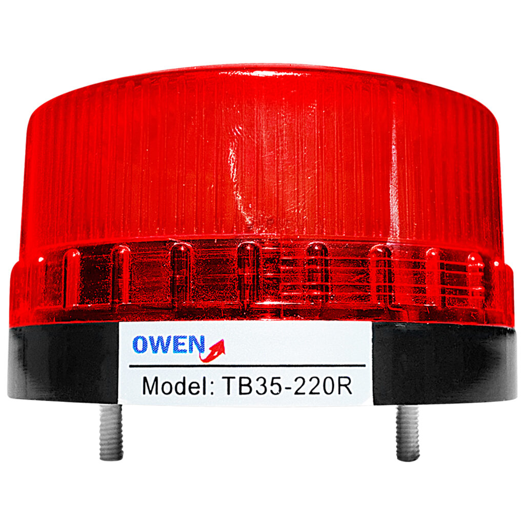 Circulina Led Rojo 220VAC Pequeño TB35-220R Owen – Circulina Led