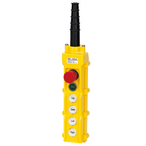 Tecle De Mando NP3-2K  4 Pulsadores + Hongo CNC