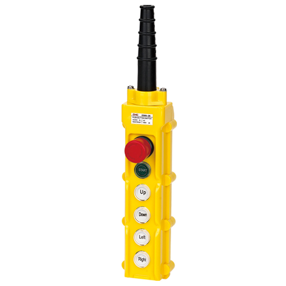 Tecle De Mando NP3-2K 4 Pulsadores + Hongo CNC – CNC