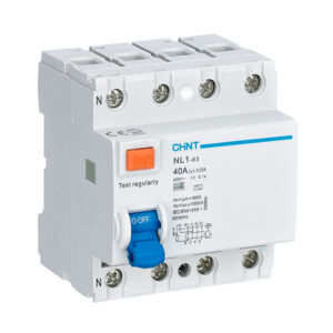 DIFERENCIAL-4X40.jpg 4x40A Interruptor diferencial Nl1-63 (30ma) Chint