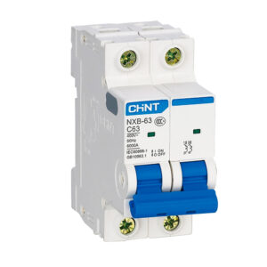 NXB-63-2P-2.jpg 2x2 Interruptor Termomagnetico NXB-63 6Ka Curva C Chint