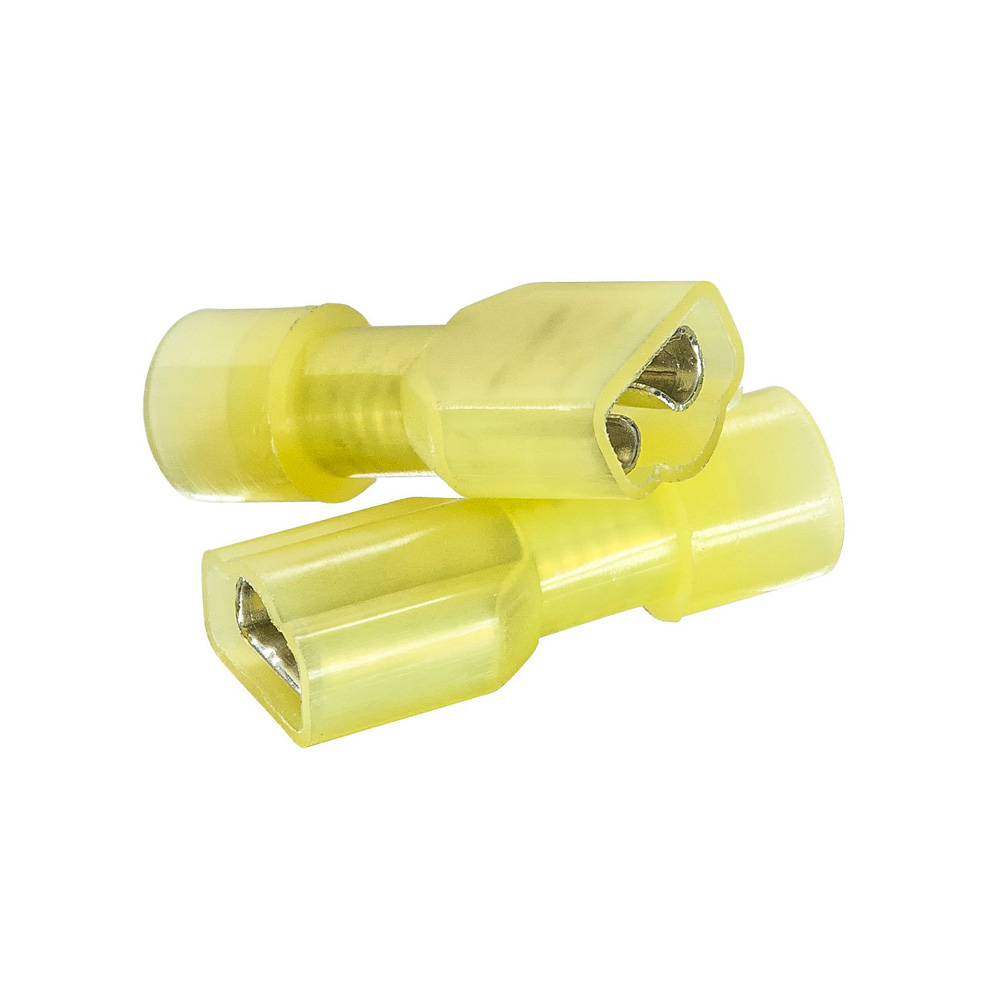 Terminal Nylon Hembra Amarillo FDFN5.5-250 Cable 10-12 (Bolsa 100Pcs) Owen – Terminal Nylon