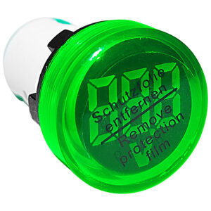 PILOTO-ED16-22VDV-VERDE.jpg ED16-22VDV Piloto Indicador de Voltaje DC 9-36V , AC65-480V ,50/60HZ 22MM Circular Verde Owen