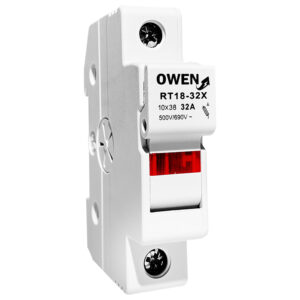 CF-01 Base Portafusible RT18-32/1P 10x38 Sin Led Owen