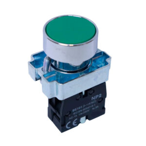 PULS-VERDE.jpg Pulsador Verde (Base Metálico) LAY5-BA31 CNC