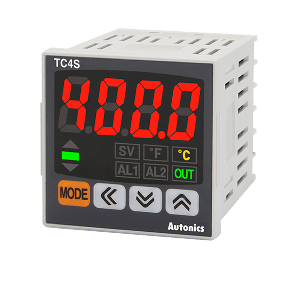 Controlador De Temperatura Digital 48×48 mm TC4S-14R Autonics – Controlador De Temperatura Auto