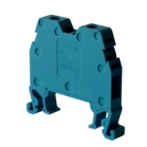 Bornera Azul MRK 6mm2 Riel Din (Tipo Tornillo) Onka