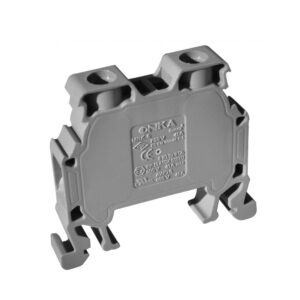 bornera-6.jpg MRK 6 mm² Bornera Gris Tipo Tornillo Riel Din Onka