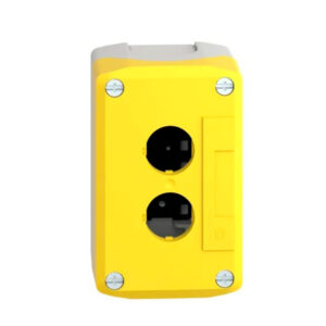 caja-2-huecos-amarillo.jpg Caja 2 Huecos Amarillo , Base Gris , NOBY-2 CNC