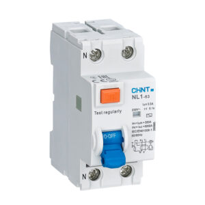2x63A Interruptor diferencial Nl1-63 (30ma) Chint