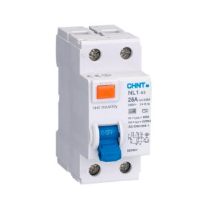 2x25A Interruptor diferencial Nl1-63 (30ma) Chint