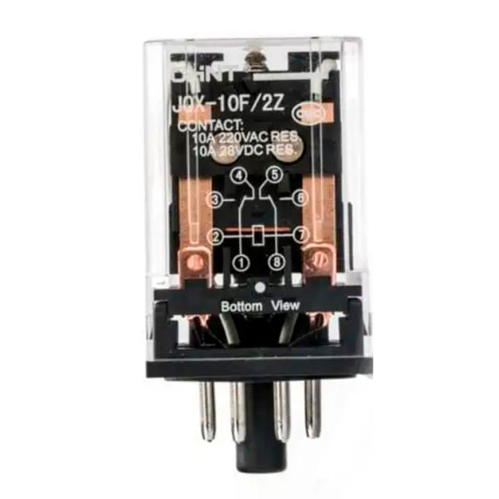 Relay Encapsulado JQX-10F/2Z 8 Pines 220VAC Chint – Descuentos