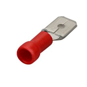 Terminal Macho Rojo MDD1.25-250 Cable 16-18 (Bolsa 100Pcs) Owen