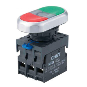 np8-11sd.jpg Pulsador doble con Led NP8-11SD 110-220VAC Chint