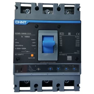 NXMS 1000A NXMS-1000S 3P 1000A Interruptor Regulable Electronico De Fuerza (0.5-1) 50kA-220VV (500-1000A) Chint