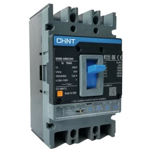 NXMS 160A NXMS-160H 3P 160A Interruptor Regulable Electronico De Fuerza (0.5-1) 50kA-415V (80-160A) Chint