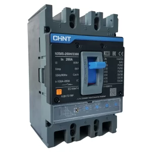 NXMS 200Aç NXMS-250H 3P 200A Interruptor Regulable Electronico De Fuerza (0.5-1) 50kA-415V (100-200A) Chint
