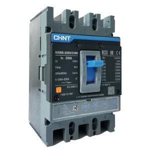 nxms 250A NXMS-250H 3P 250A Interruptor Regulable Electronico De Fuerza (0.5-1) 50kA-415V (125-250A) Chint