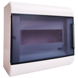 SCV8PTB Tablero Adosable 8 Polos IP40 B/Tierra Libre Halógenos Steck